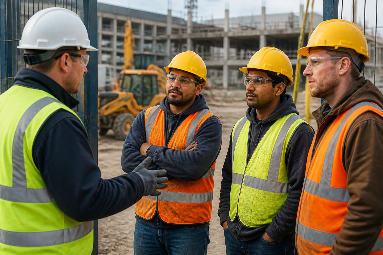Responsabilités et gestes d'urgence sur chantier